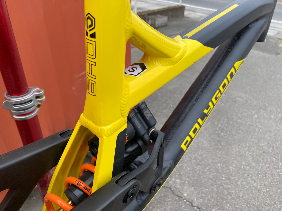 フレームセット】2017年モデル Polygon COLLOSUS DH9 Sサイズ ヘッド