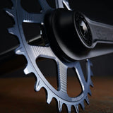 e*thirteen　Helix Race Direct Mount Chainring　30T SILVER 73mm用＜＜送料無料＞＞