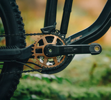 【クランク】e*thirteen Helix Race Alloy GR Cranks（ヘリックス レース アロイ GR クランク）165mm×BB83mm・ブラック＜＜送料無料＞＞