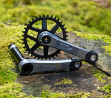 【クランク】e*thirteen Helix Race Alloy GR Cranks（ヘリックス レース アロイ GR クランク）165mm×BB83mm・ブラック＜＜送料無料＞＞
