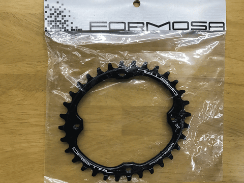 FORMOSA ORBITAL CHAIN RING  32T  黒　 全国送料無料!