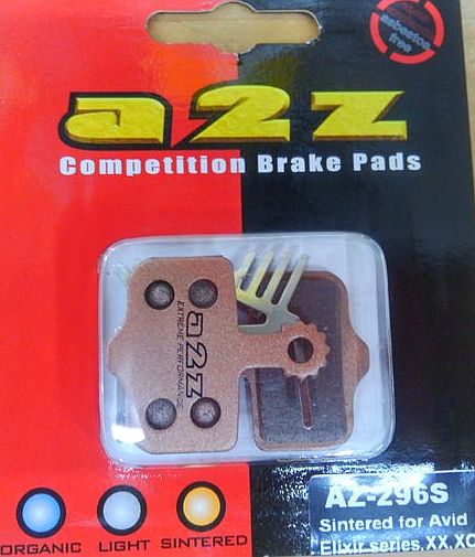 ブレーキパッド】A2Z シンタードメタル SRAM LEVEL エリクサー用