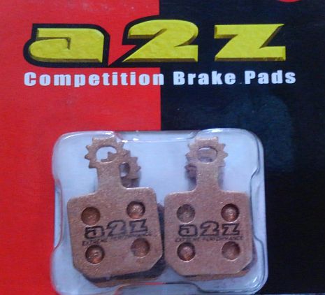 【ブレーキパッド】A2Z　シンタードメタル　マグラMT7　MT5用 MT-TRAILフロント用