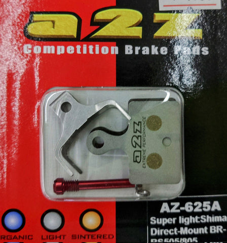 【ブレーキパッド】A2Z　ロード用軽量オーガニック　シマノR9170/R8070/R7070/RU5000/RS805/RS505/RS405F他