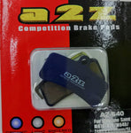 【ブレーキパッド】A2Z　オーガニック　シマノ　4ピストン用　BR-M810/820/ZEE/XTR9120/8020/640/520